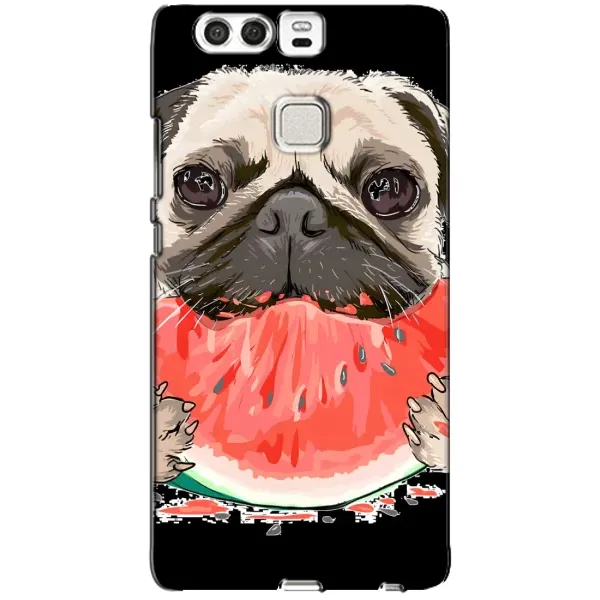 Чехол с рисунком «Смешной Мопс» для Huawei P9 Чехол с рисунком «Смешной Мопс» для Huawei P9