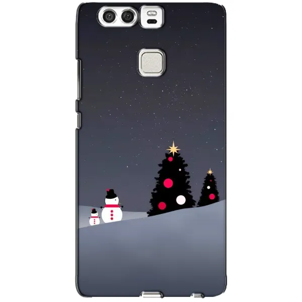 Чехол с рисунком «Снеговички» для Huawei P9