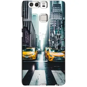 Силиконовый бампер (Работники) на Huawei P9 (Такси)