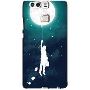 Чехол (ТПУ) с планетами на Huawei P9 (To The moon)