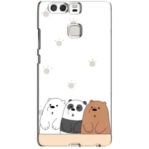 Чехлы с изображением разных животных для Huawei P9 (Удивленные медвеженки)