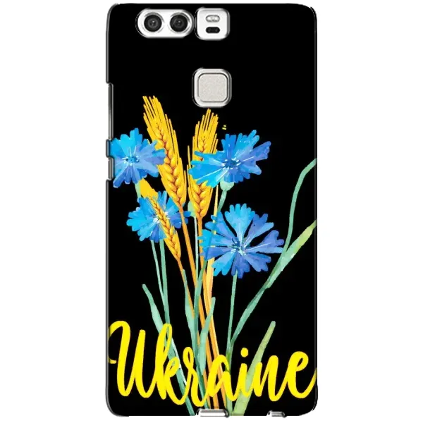Чехол с рисунком «Ukraine в цветочках» для Huawei P9 Чехол с рисунком «Ukraine в цветочках» для Huawei P9
