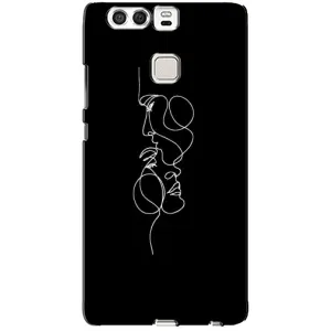 Силіконові Чохли Коханій людині для Huawei P9 (Закохана пара)