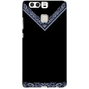 Силиконовый Чехол на Huawei P9 (Воротник вышиванки)