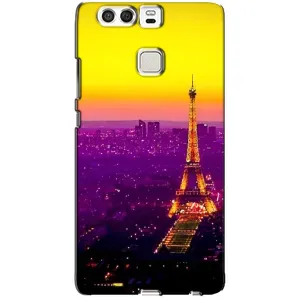 Чохол Ейфелева Вежа на Huawei P9 (Яскрава башня)