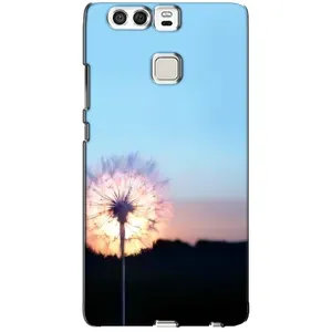 Силіконовий Чохол з кульбабками на Huawei P9 (Захід з кульбабкою)