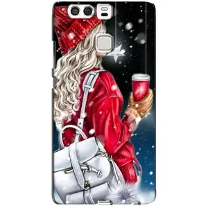 Чохли на Новий Рік Huawei P9 (Зима прийшла)
