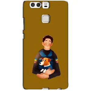 Чехол с принтом для Huawei P9 (ЗСУ Патрон)