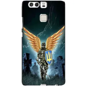 Патриотический Чехол для Huawei P9 (ЗСУ з крильями)