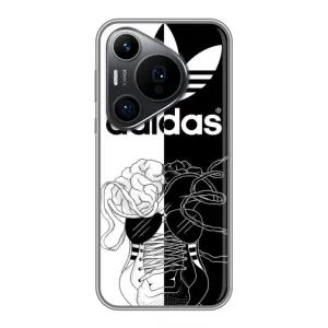 Чехол в стиле "Адидас" для Хuawei Пюра 70 ПРО (Adidas шнурки)