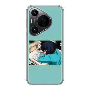Чехол с персонажами АНИМЕ на Huawei Pura 70 PRO (Аканэ Тэндо)