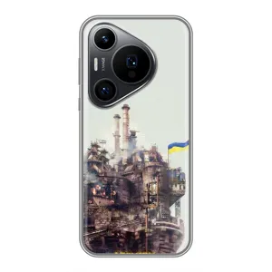 Чехлы на военную тематику для Huawei Pura 70 PRO (Азовсталь)