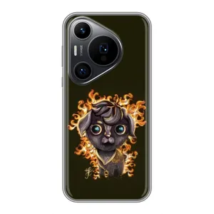 Чехлы на военную тематику для Huawei Pura 70 PRO (Бавовна мем)