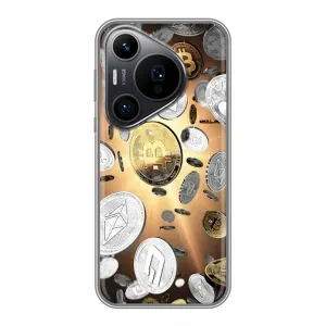 Чехол (Дорого -богато) на Huawei Pura 70 PRO (Биток)