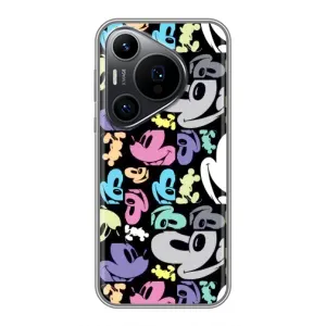 Чехлы с принтом Микки Маус на Huawei Pura 70 PRO (Цветной Микки Маус)