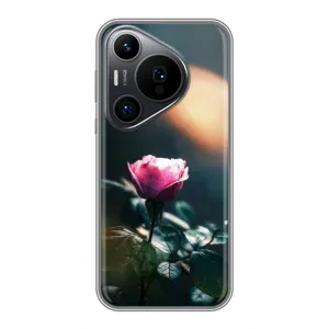 Чехлы с принтом Розочки для Huawei Pura 70 PRO (Цветок ночной)