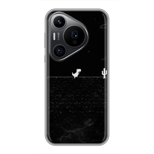 Чехол с рисунком «Динозаврик» для Huawei Pura 70 PRO Чехол с рисунком «Динозаврик» для Huawei Pura 70 PRO