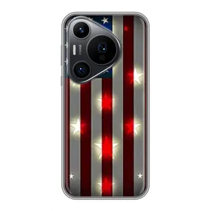 Чехол Флаг USA для Huawei Pura 70 PRO (Флаг США 2)