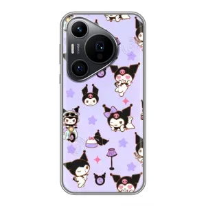 Чехол с персонажем Куроми на Huawei Pura 70 PRO (Фон Куроми)