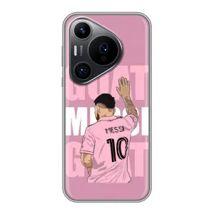 Чехлы Лео Месси в Майами на Huawei Pura 70 PRO (GOAT MESSI)