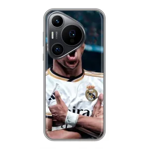 Чехол (TPU) с Футболистом на Huawei Pura 70 PRO (Гол Мбаппе)