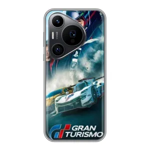 Чехол Gran Turismo / Гран Туризмо на Хuawei Пюра 70 ПРО (Гонки)