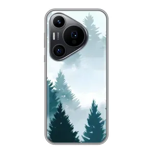 Летний Чехол на Huawei Pura 70 PRO (Горный лес)