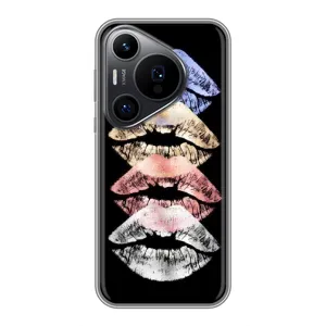 Чехол Стильные девушки на Huawei Pura 70 PRO (Губы)