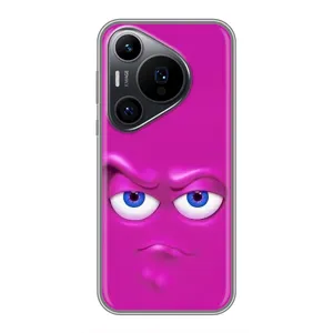 Силиконовые Чехлы (смешные стикеры) для Huawei Pura 70 PRO (Хитрая мордочка)