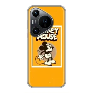 Чехлы с принтом Микки Маус на Huawei Pura 70 PRO (Испуганный Микки)