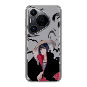 Чехлы с картинкой Итачи Учиха на Huawei Pura 70 PRO (Итачи Ворони)