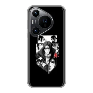 Чехлы с картинкой Итачи Учиха на Huawei Pura 70 PRO (Коллаж Итачи)