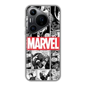 Силиконовый Чехол для Huawei Pura 70 PRO (Комикс Марвел)