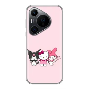 Чехол с персонажем Куроми на Huawei Pura 70 PRO (Куроми Мелоди Китти)