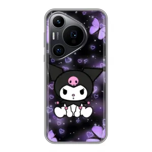 Чехол с персонажем Куроми на Huawei Pura 70 PRO (Куроми на черном)