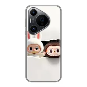 Чехол с принтом Лабубу для Huawei Pura 70 PRO (Фигурки Labubu)