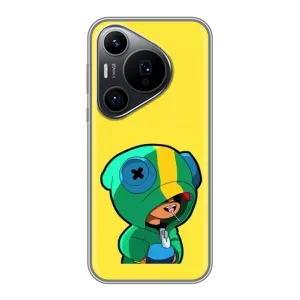 Чехол Бравл Старс для Huawei Pura 70 PRO (Леон (LEON))