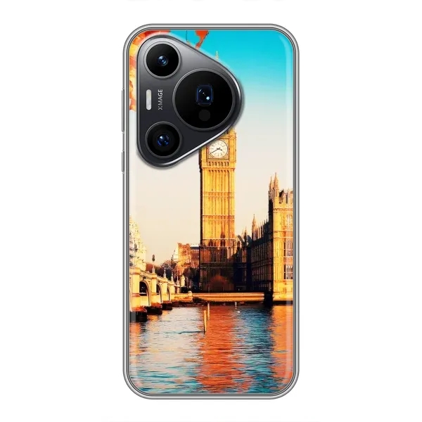 Чехол с рисунком «Летний Лондон» для Huawei Pura 70 PRO Чехол с рисунком «Летний Лондон» для Huawei Pura 70 PRO