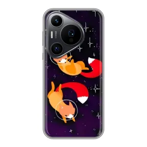 Чехол с Лисичкой для Huawei Pura 70 PRO (Лисы)