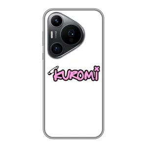 Чехол с персонажем Куроми на Huawei Pura 70 PRO (Лого Куроми)