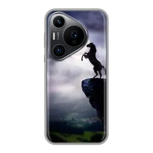 Чехлы с изображением разных животных для Huawei Pura 70 PRO (Лошадь)