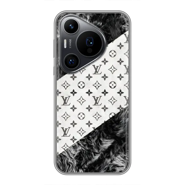 Чехол с рисунком «LV на белом» для Huawei Pura 70 PRO Чехол с рисунком «LV на белом» для Huawei Pura 70 PRO