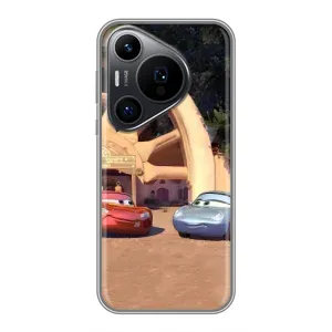 Чехол с принтом Маквин для Huawei Pura 70 PRO (Маквин и Салли)