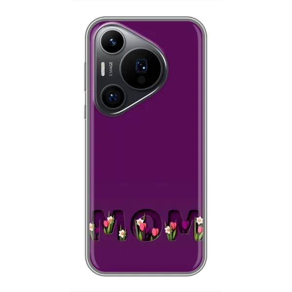 Чехол с рисунком «Мама с цветами» для Huawei Pura 70 PRO Чехол с рисунком «Мама с цветами» для Huawei Pura 70 PRO