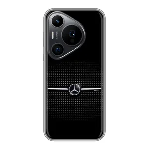 Силиконовый бампер с картинкой машины на Huawei Pura 70 PRO (Mercedes)