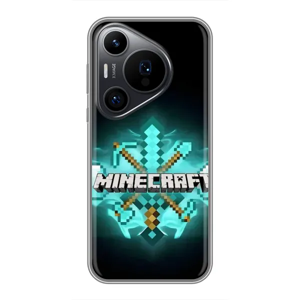 Чехол с рисунком «MineCraft 2» для Huawei Pura 70 PRO