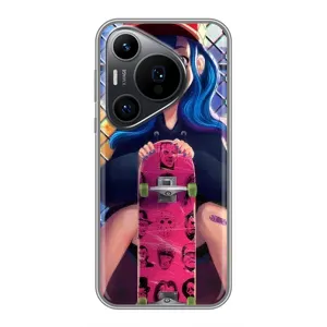 Чехол с картинкой Модные Девчонки Huawei Pura 70 PRO (Модная девушка)