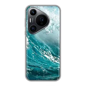 Летний Чехол на Huawei Pura 70 PRO (Морская волна)