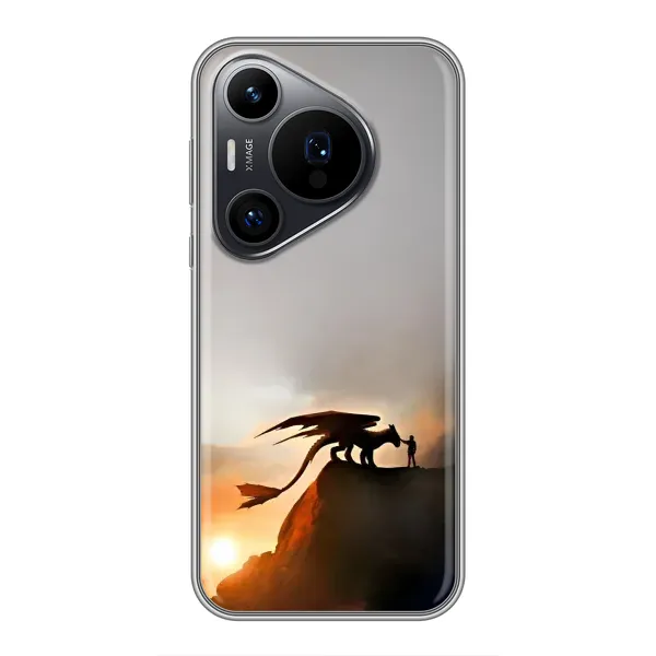 Чехол с рисунком «Мультиик Беззубик» для Huawei Pura 70 PRO Чехол с рисунком «Мультиик Беззубик» для Huawei Pura 70 PRO