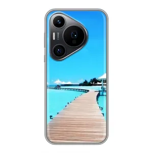 Летний Чехол на Huawei Pura 70 PRO (Набережная)
